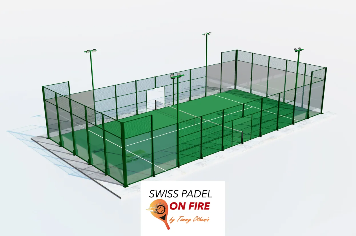 Padel Court Classic by Swiss Padel On Fire